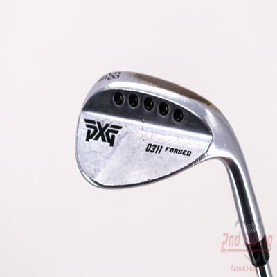 PXG 0311 Forged Chrome Wedge Lob LW 58° 9 Deg Bounce Nippon NS Pro Modus 3 125 Wdg Steel Stiff Right Handed 35.5in