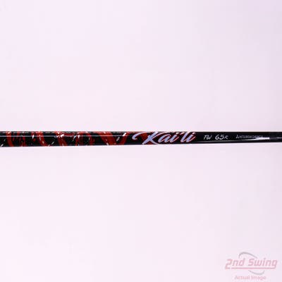 Used W/ TaylorMade LH Adapter Mitsubishi Rayon Kai'li Red 65g Fairway Shaft Regular 42.25in