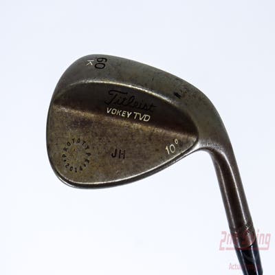 Titleist Vokey TVD Oil Can Wedge Lob LW 60° 10 Deg Bounce K Grind Dynamic Gold Tour Issue Steel Wedge Flex Right Handed 35.5in