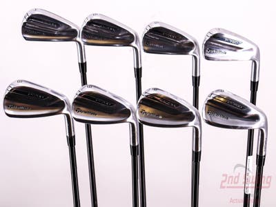 TaylorMade P-790 Iron Set 4-PW AW G Design Tour AD Iron 85 Graphite Stiff Right Handed 38.25in