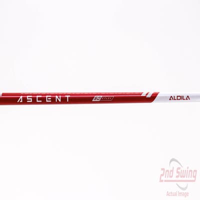 Used W/ Mizuno RH Adapter Aldila Ascent Red 50g Driver Shaft Regular 44.25in