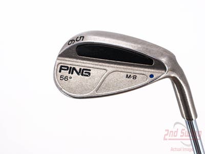 Ping MB Wedge Sand SW 56° Stock Steel Shaft Steel Stiff Right Handed Blue Dot 35.0in