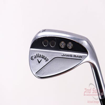 Callaway Jaws Raw Chrome Wedge Sand SW 56° 10 Deg Bounce S Grind FST KBS Tour 130 Steel X-Stiff Right Handed 37.0in