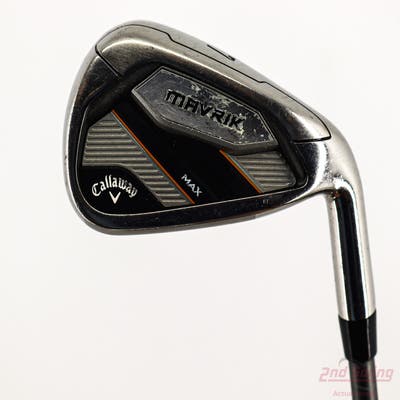 Callaway Mavrik Max Single Iron 7 Iron Project X Catalyst 55 Graphite Senior Right Handed 37.25in