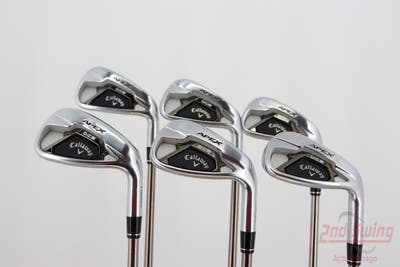 Callaway Apex 21 Iron Set 6-PW GW UST Mamiya Recoil ZT9 F3 Graphite Regular Right Handed 37.25in