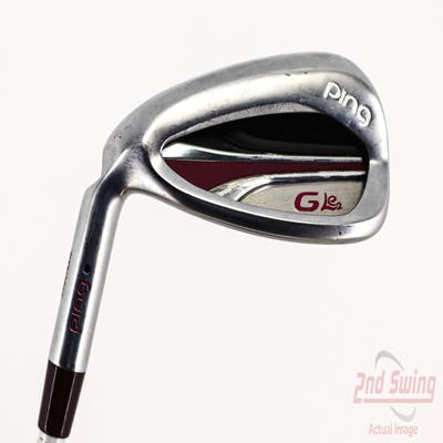 Ping G LE 2 Single Iron Pitching Wedge PW ULT 240 Lite Graphite Ladies Left Handed Black Dot 35.0in