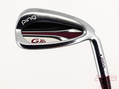 Ping G LE 2 Single Iron 9 Iron ULT 240 Ultra Lite Graphite Ladies Right Handed Black Dot 35.5in