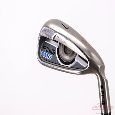 Ping 2016 G Single Iron 7 Iron AWT 2.0 Steel Stiff Right Handed Black Dot 37.5in