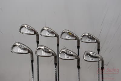 TaylorMade Rac OS 2005 Iron Set 3-PW TM T-Step 90 Steel Stiff Right Handed 38.0in