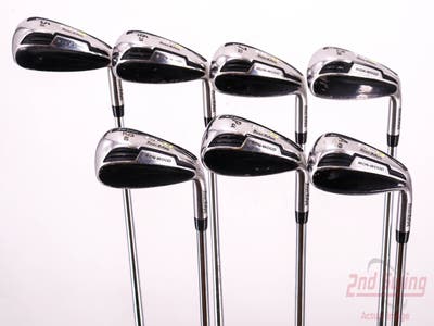Tour Edge Hot Launch 4 Iron-Wood Iron Set 5-PW AW FST KBS Tour 90 Steel Stiff Right Handed 38.5in