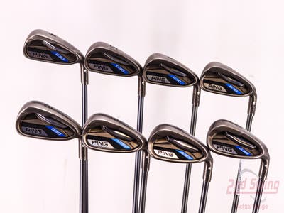 Ping G30 Iron Set 4-PW AW Ping TFC 419i Graphite Stiff Right Handed White Dot 38.75in