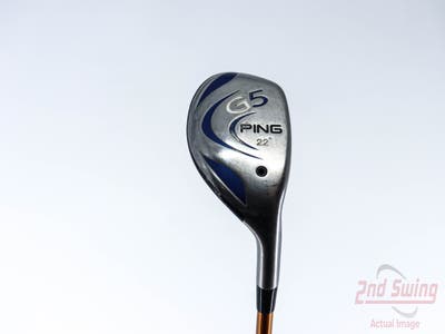 Ping G5 Hybrid 4 Hybrid 22° Aldila NVS 85 Hybrid Graphite Stiff Right Handed 40.5in