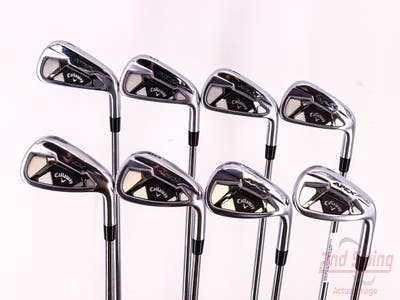 Callaway Apex 21 Iron Set 4-PW AW Nippon NS Pro Modus 3 Tour 120 Steel X-Stiff Right Handed 37.75in