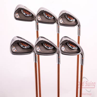 Ping G10 Iron Set 6-PW SW Ping TFC 129I Graphite Regular Right Handed Orange Dot 37.0in