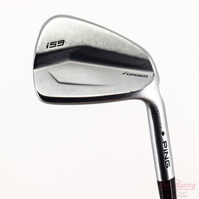 Ping i59 Single Iron 7 Iron Project X LS 6.0 Steel Stiff Right Handed Black Dot 37.25in
