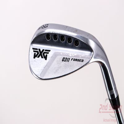 PXG 0311 Forged Chrome Wedge Lob LW 58° 9 Deg Bounce Nippon NS Pro Modus 3 105 Wdg Steel Wedge Flex Right Handed 35.0in