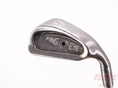 Ping Eye 2 Single Iron 6 Iron Ping ZZ Lite Steel Stiff Right Handed Black Dot 37.5in