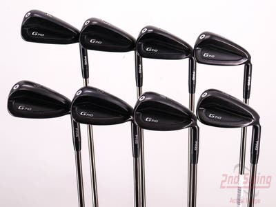 Ping G710 Iron Set 4-PW GW UST Recoil 780 ES SMACWRAP Graphite Regular Right Handed Black Dot 38.25in