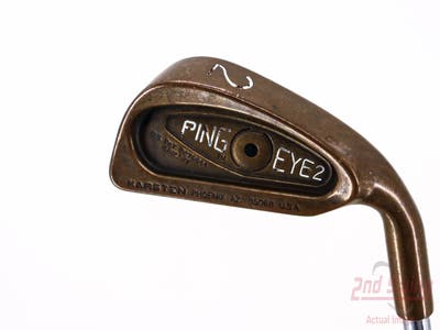 Ping Eye 2 Beryllium Copper Single Iron 2 Iron Ping K-Shaft Steel Stiff Right Handed Black Dot 39.25in
