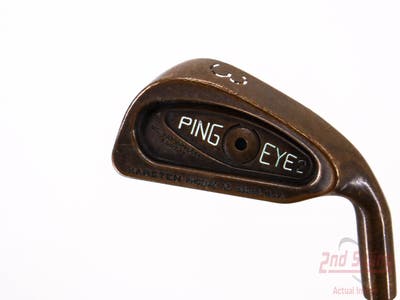 Ping Eye 2 Beryllium Copper Single Iron 3 Iron Ping K-Shaft Steel Stiff Right Handed Black Dot 38.75in