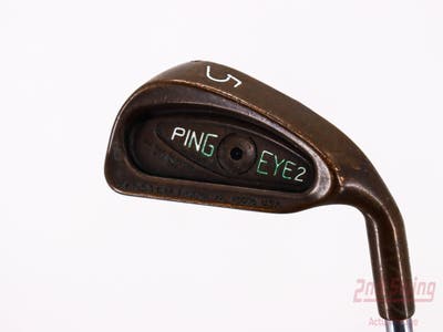 Ping Eye 2 Beryllium Copper Single Iron 5 Iron True Temper Dynamic Gold S300 Steel Stiff Right Handed Black Dot 37.75in