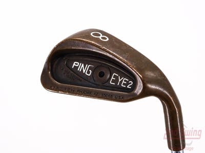 Ping Eye 2 Beryllium Copper Single Iron 8 Iron True Temper TT Lite XL Steel Stiff Right Handed Black Dot 36.25in