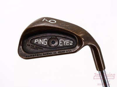 Ping Eye 2 Beryllium Copper Single Iron 9 Iron Ping Karsten 101 By Aldila Steel Stiff Right Handed Black Dot 36.0in