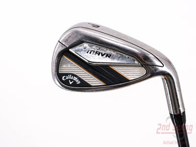 Callaway Mavrik Single Iron Pitching Wedge PW FST KBS MAX Graphite 65 Graphite Regular Right Handed 36.5in