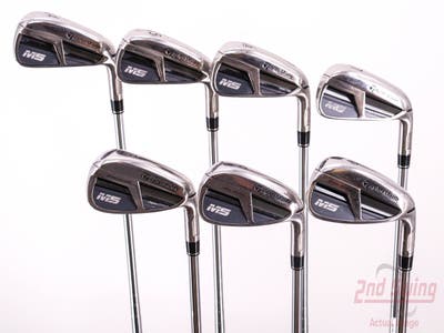 TaylorMade M5 Iron Set 4-PW True Temper XP 100 Steel Stiff Right Handed 38.75in