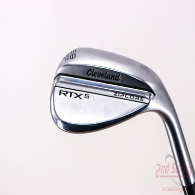 Cleveland RTX 6 ZipCore Tour Satin Wedge Lob LW 58° 6 Deg Bounce Dynamic Gold Spinner TI Steel Wedge Flex Right Handed 34.25in