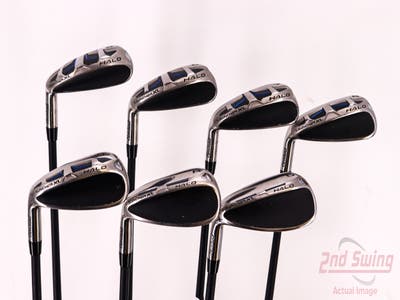 Cleveland Launcher XL Halo Iron Set 5-PW AW Project X Cypher 60 Graphite Regular Left Handed 39.25in