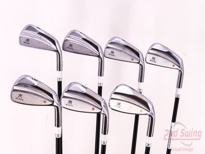 Miura KM-700 Iron Set 4-PW Project X Catalyst 60 Graphite Regular Right Handed 38.75in