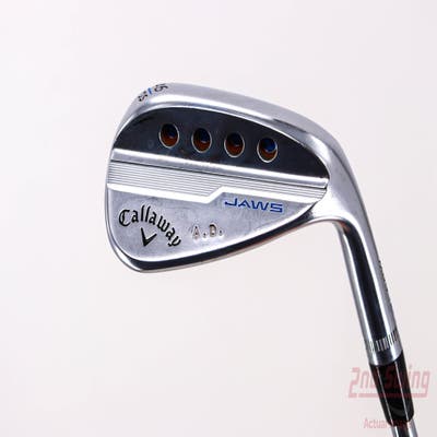 Callaway Jaws MD5 Platinum Chrome Wedge Pitching Wedge PW 46° 10 Deg Bounce S Grind Dynamic Gold Tour Issue S400 Steel Stiff Right Handed 35.75in