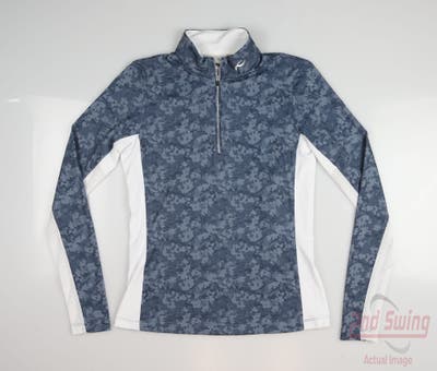 New Womens KJUS 1/4 Zip Pullover Small S Multi MSRP $149