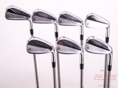 TaylorMade 2021 P790 Iron Set 5-PW AW Aerotech SteelFiber i95 Graphite Stiff Right Handed 38.5in