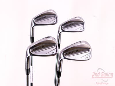 Cobra 2023 KING Forged CB Iron Set 7-PW Nippon NS Pro Modus 3 Tour 120 Steel Stiff Left Handed 37.25in