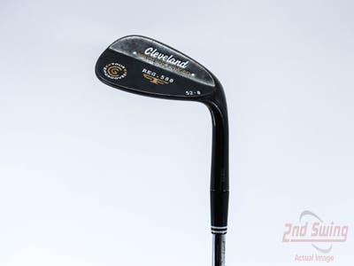 Cleveland 2012 588 Black Pearl Wedge Gap GW 52° Stock Steel Shaft Graphite Wedge Flex Right Handed 35.5in