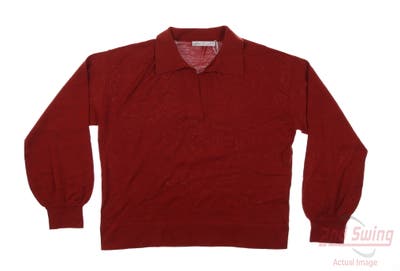 New Womens Peter Millar Sweater X-Small XS Orange MSRP $225