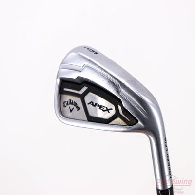 Callaway Apex CF16 Single Iron 6 Iron Aerotech Steelfiber i125cw Graphite Stiff Right Handed 38.5in