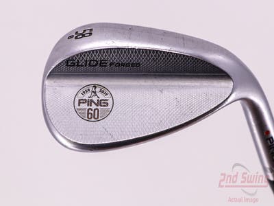 Ping Glide Forged Wedge Lob LW 58° 8 Deg Bounce True Temper Dynamic Gold S400 Steel Stiff Right Handed Red dot 35.0in