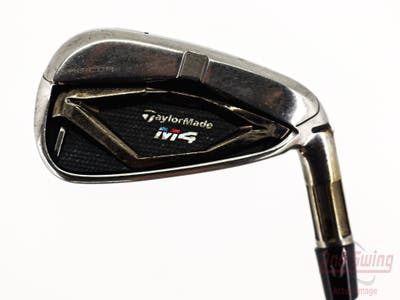 TaylorMade M4 Single Iron 7 Iron Stock Steel Shaft Steel Stiff Right Handed 36.25in
