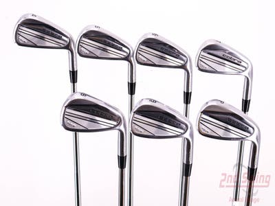 Cobra 2023 KING Tour Iron Set 4-PW Dynamic Gold Tour Issue X100 Steel X-Stiff Right Handed 38.75in