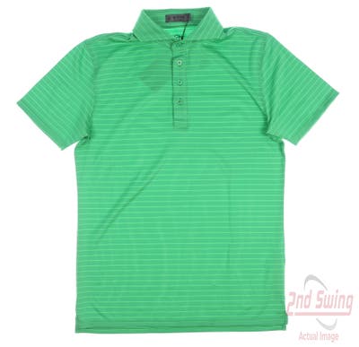 New Mens G-Fore Golf Polo Small S Green MSRP $120
