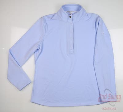 New Womens Fairway & Greene Kate Old School Sweatshirt X-Large XL Blue MSRP $154