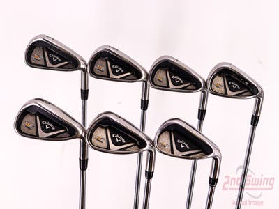 Callaway X2 Hot Iron Set 5-PW AW FST Pro 115 Steel Stiff Right Handed 38.25in