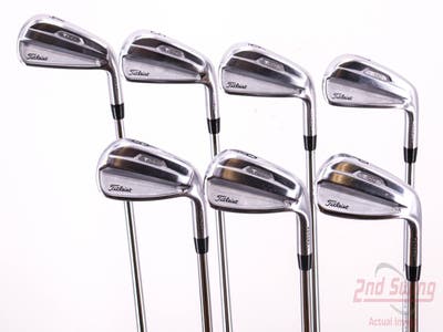 Titleist 2021 T100 Iron Set 4-PW Project X LZ Steel Stiff Right Handed 38.0in