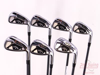 Callaway Apex 21 Iron Set 5-PW AW Accra I Series Graphite Stiff Right Handed 39.0in
