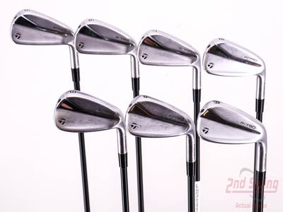 TaylorMade 2021 P790 Iron Set 5-PW AW FST KBS MAX Graphite 55 Graphite Senior Right Handed 38.75in