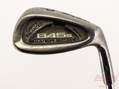 Tommy Armour 845S Silver Scot Single Iron Pitching Wedge PW Stock Steel Shaft Steel Wedge Flex Right Handed 34.5in