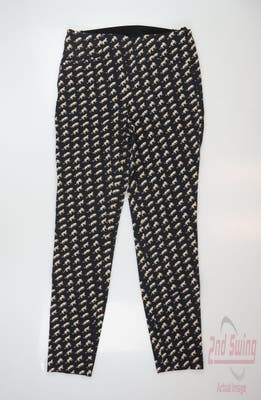 New Womens Ralph Lauren RLX Pants 4 x Black MSRP $190